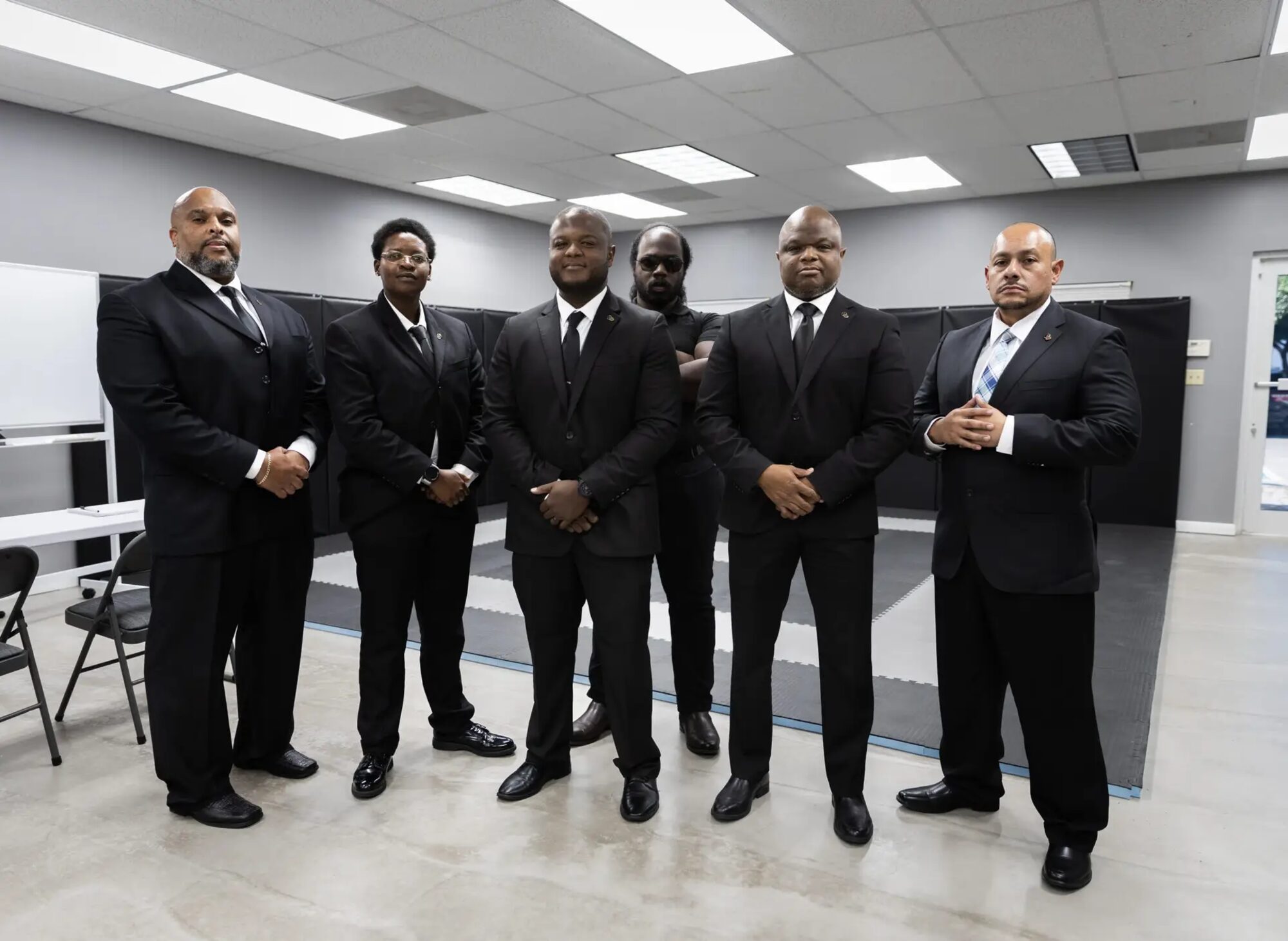 The ARDENT Protection team, photographed together.
